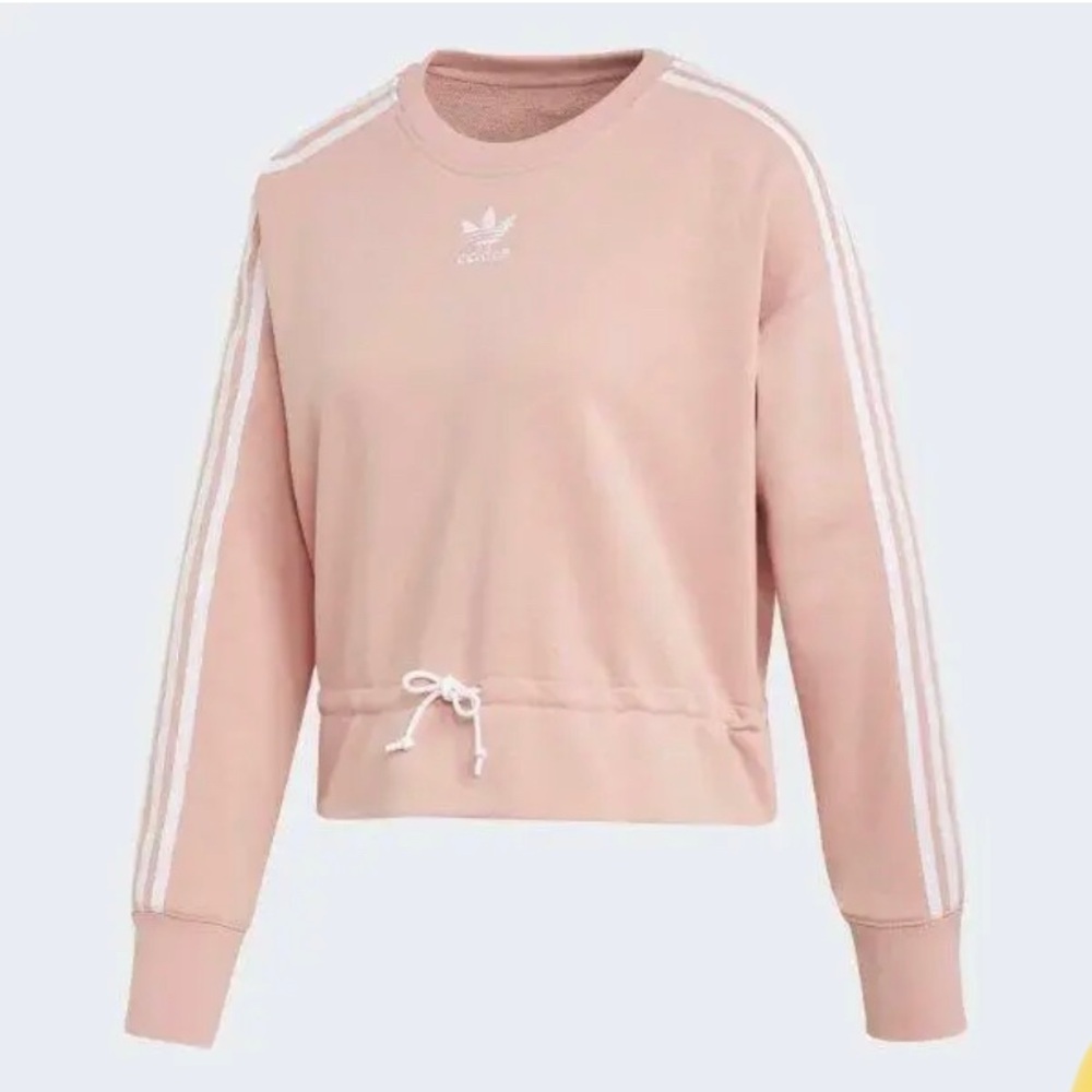 New - Adidas Sweatshirt XL Pink Spirit EC1904